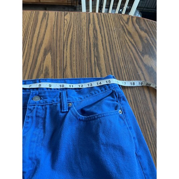 Levi’s 541 black label men’s straight leg cornflower blue jeans size 33/32 - Picture 7 of 11